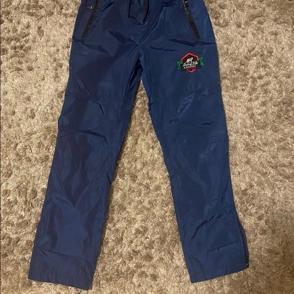 LLA Emerald Unisex Windbreaker Pants in Navy Blue